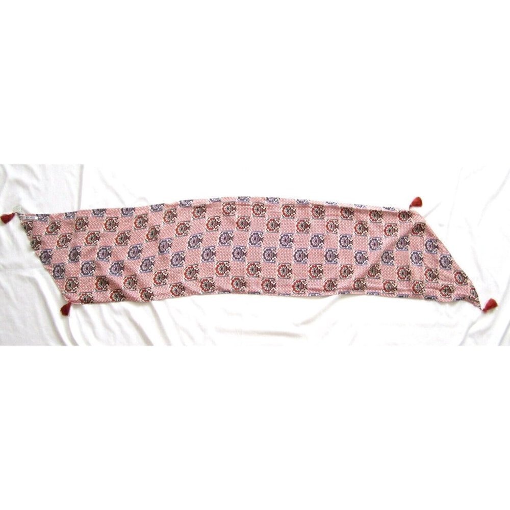 New Benares Orchard‎ Nursery Lazy K House Geometric Scarf (WB123) Retail $32.99